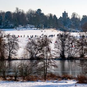 Essex Club - 6 View over Lake to Weald Church