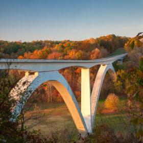 Natchez Trace Bridge (Near Leiper’s Fork)