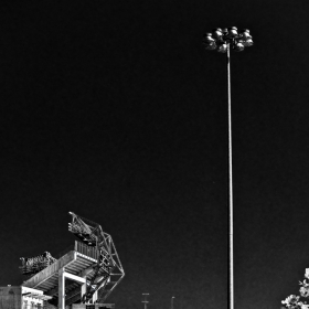 Abstract of Pro Football Stadium (Nashville home to Titans Pro Football team)