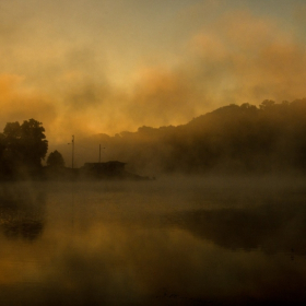 Marrowbone Lake Fog